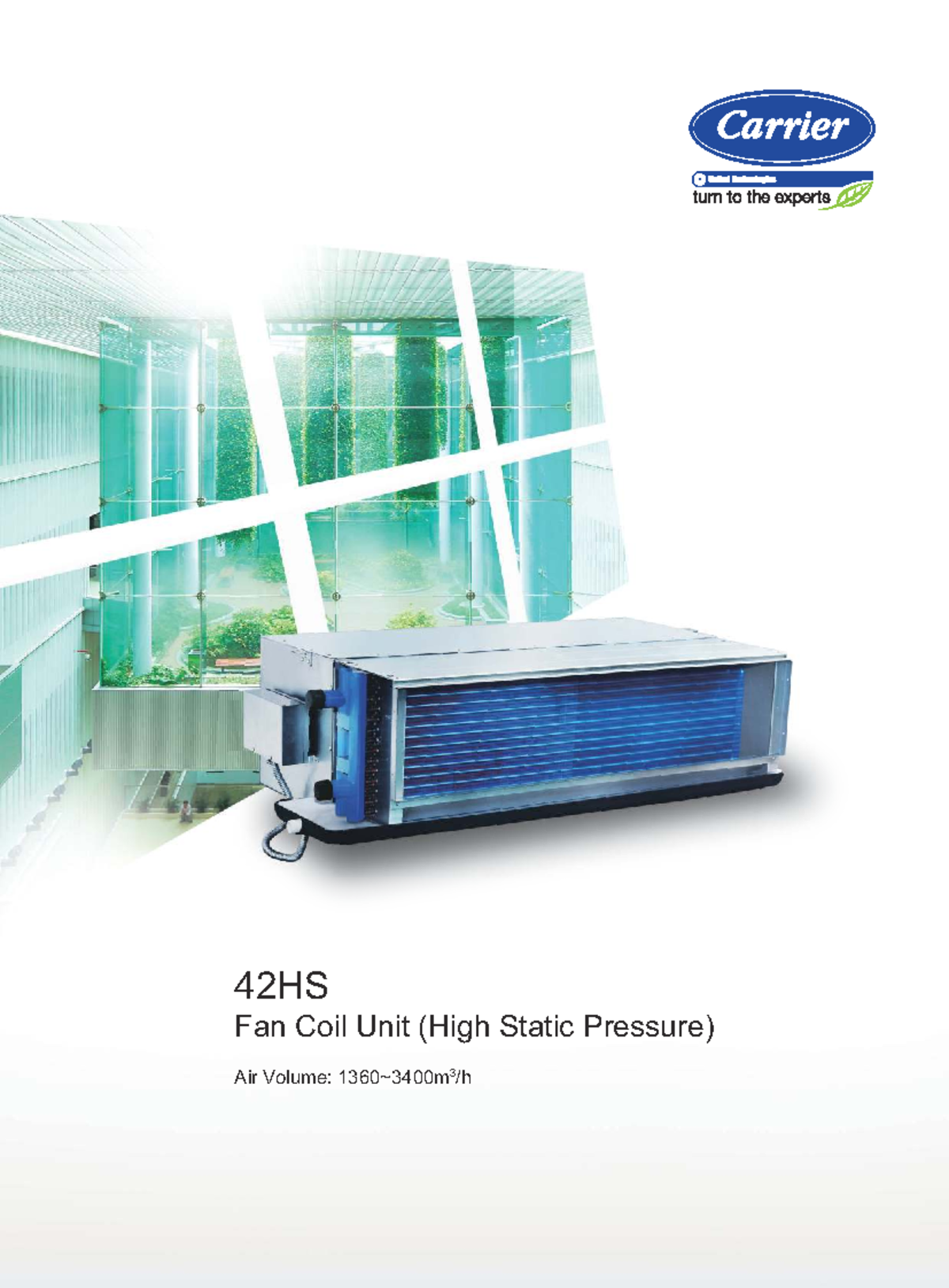 carrier-42hs-fan-coil-unit-high-static-pressure-overview-studocu