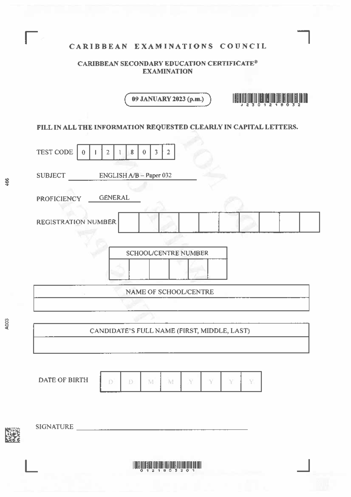 CSEC English A 2023 Paper 3 Exam Analysis and Insights - Studocu