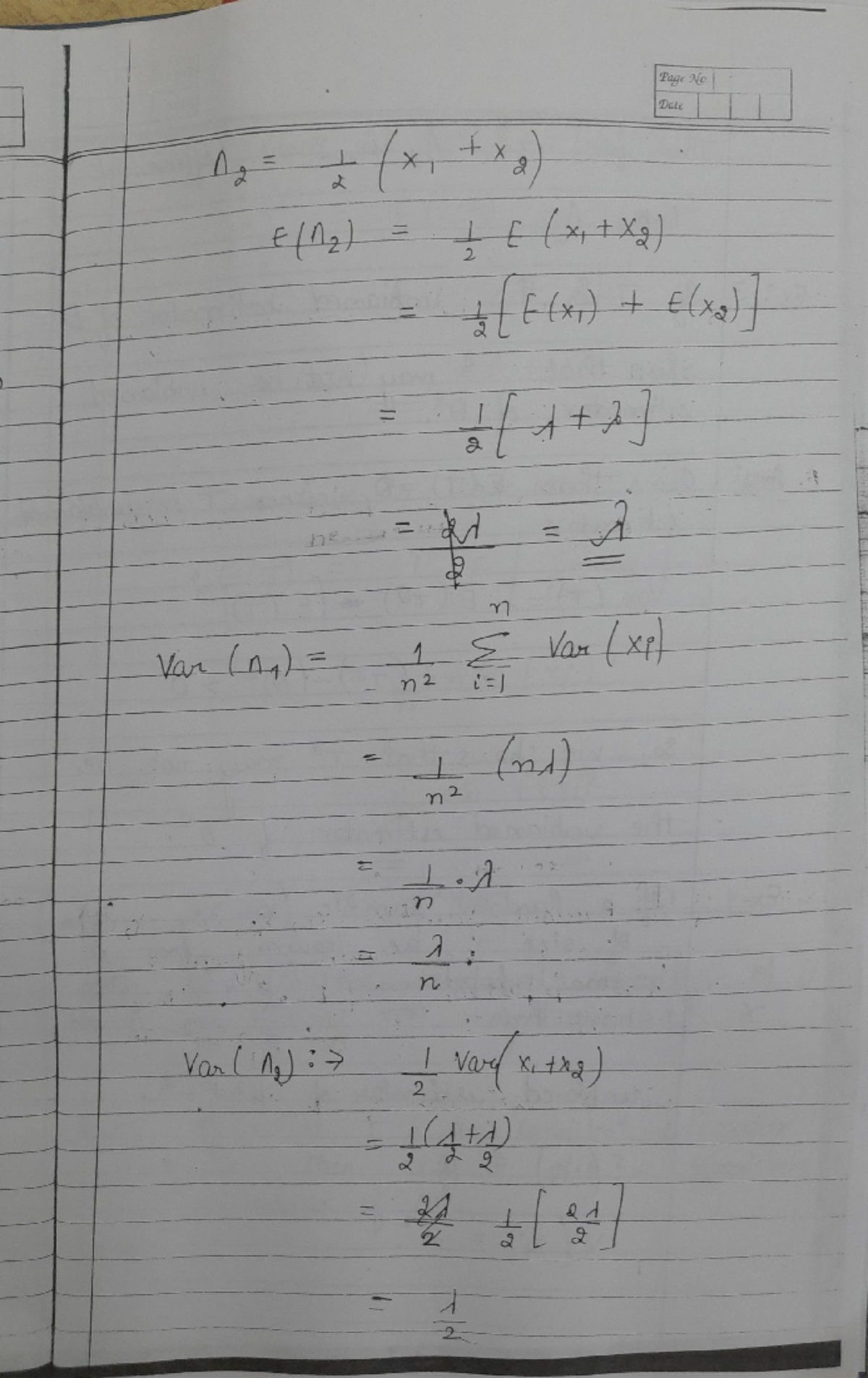 PNS5 9-16 Estimation Theory Notes and Key Concepts Analysis - Studocu