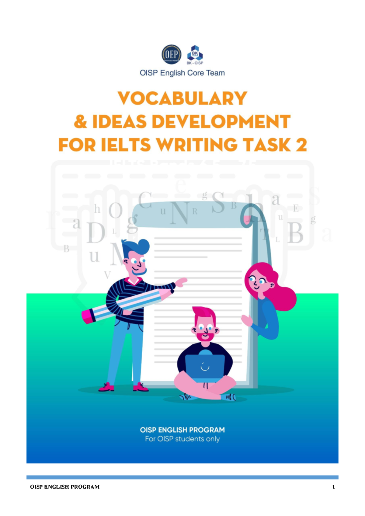 3. Vocabulary & Ideas Development for IELTS Writing Task 2 - Studocu
