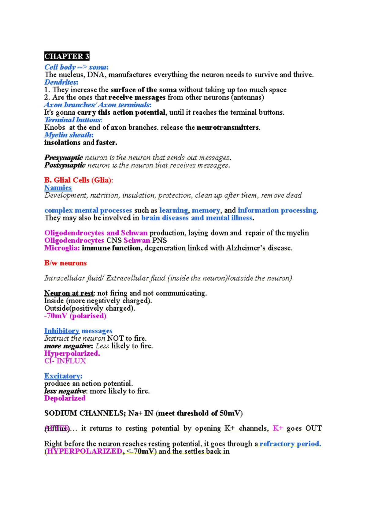 PSYCH 101 CUMULATIVE FINAL EXAM STUDY GUIDE & NOTES - Studocu