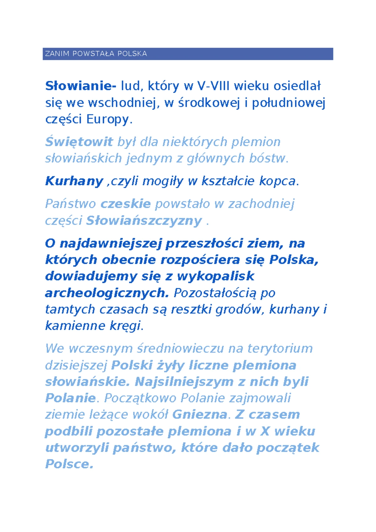 5.Społeczeństwo średniowiecza Klucz odpowiedzi - Klucz odpowiedzi