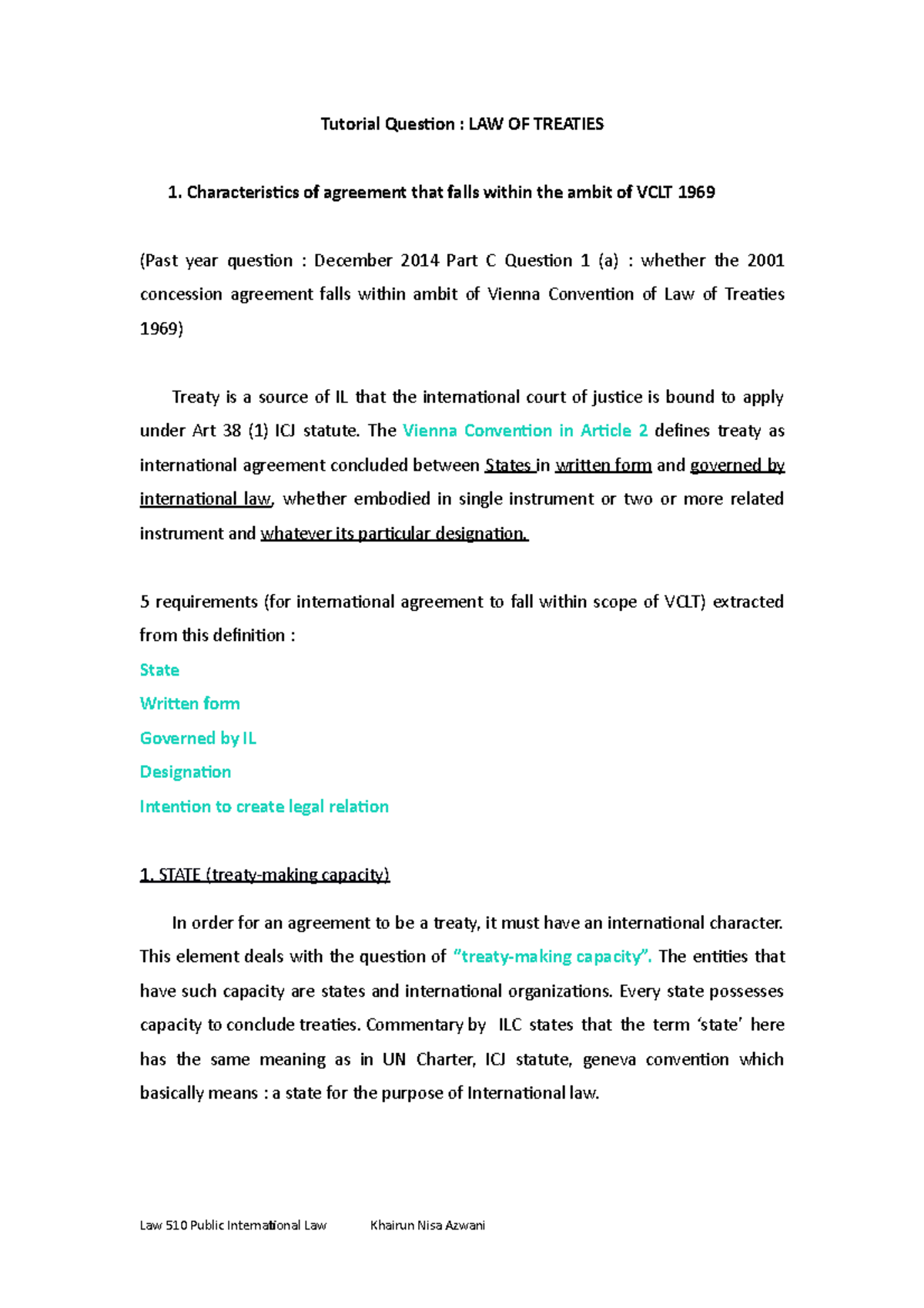 語学+参考書 Non-State Actors and Terrorism: Applying the Law of State Responsibility and the Due Diligence Principle Non-State Actors and International Obligations – Creation