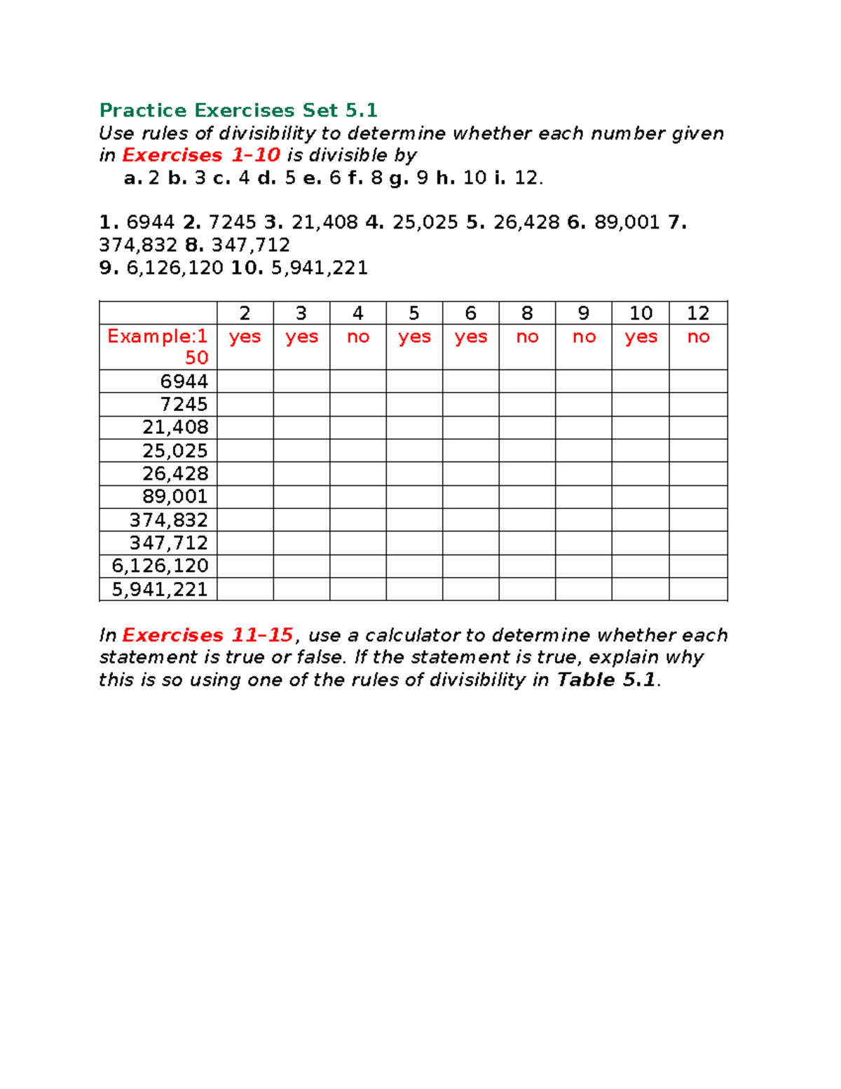 MATH120 L1 1 - Lecture notes - Practice Exercises Set 5. Use rules of ...