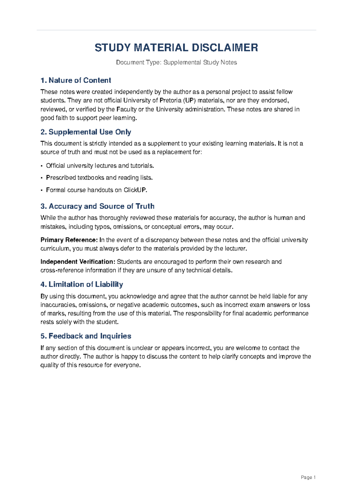 COS132 SUPPLEMENTAL STUDY NOTES: Functions Overview and Guide - Studocu