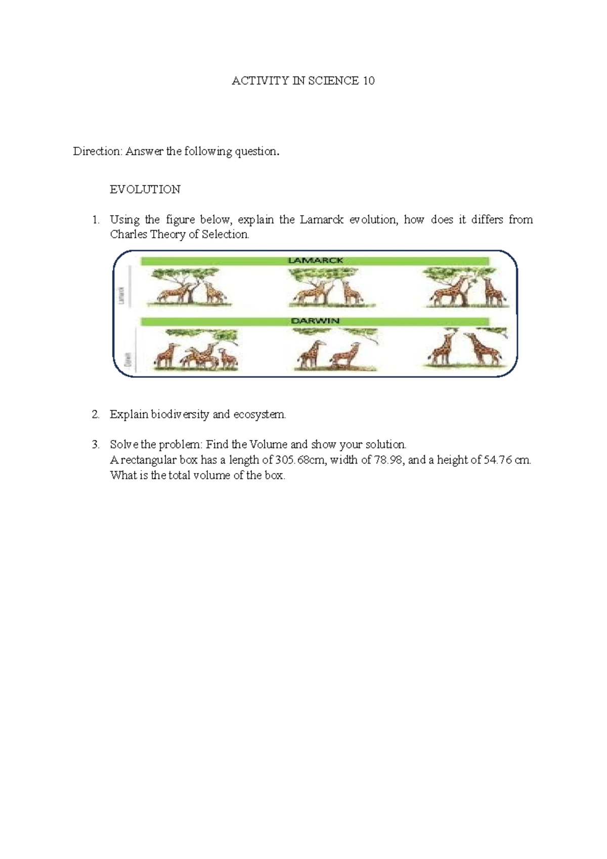 Activity 1- Conduct Qualitative Research - Questionnaires - NAME: AMY M ...