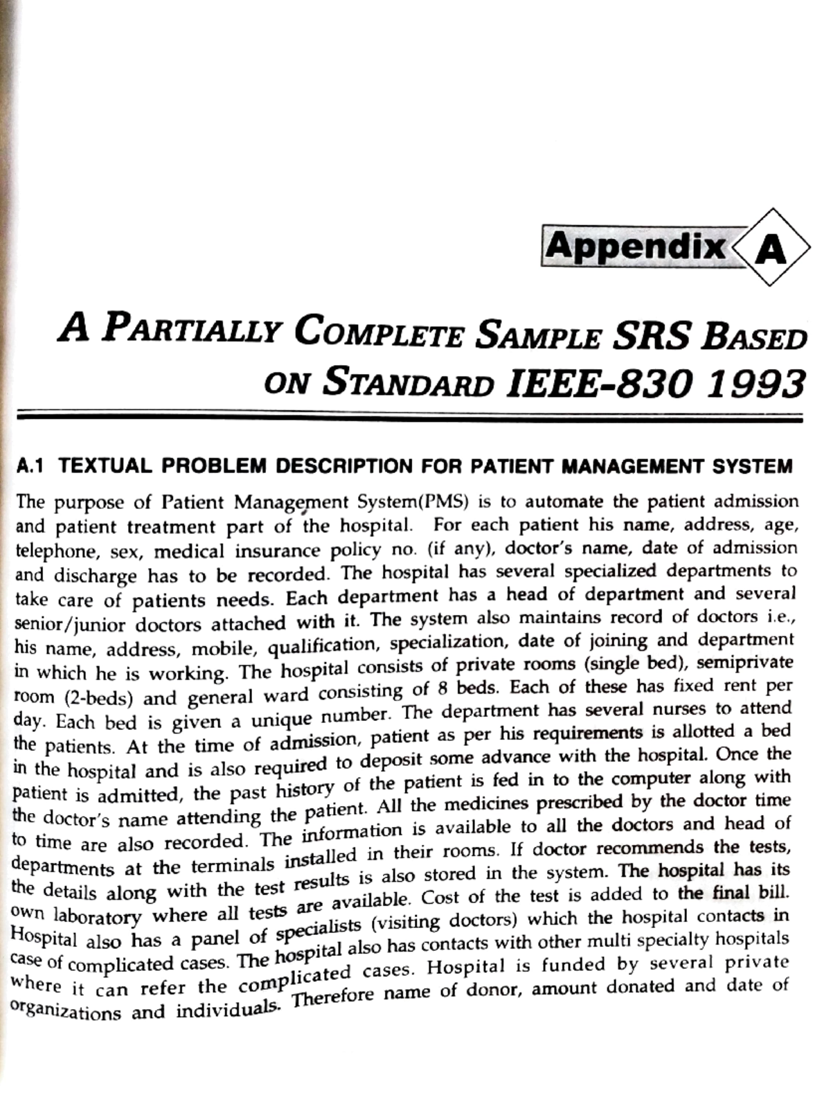 Se unit 1 ppt8 - abc - Appendix APARTIALLY CoMPLETE SAMPLE SRS BASED ON ...
