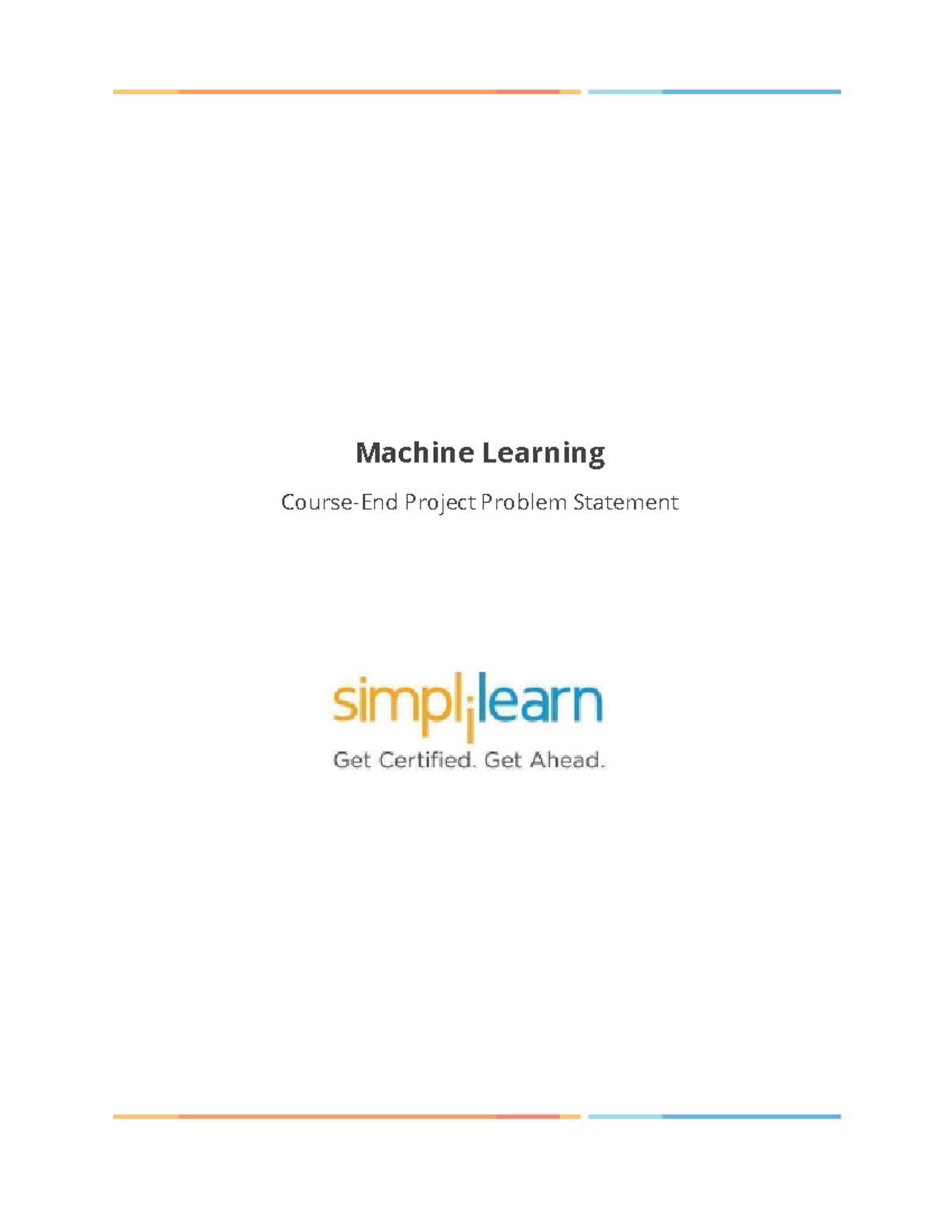 Creating Cohorts of Songs: ML Course-End Project Analysis - Studocu