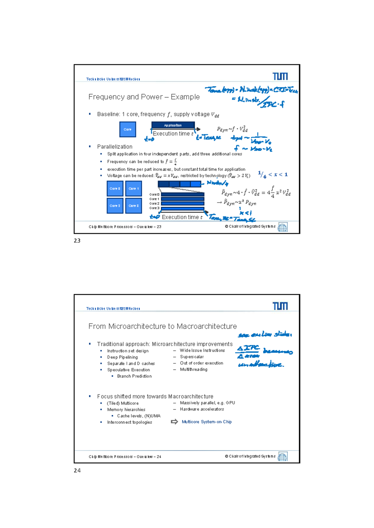 Chip Multicore Processors Overview: Lecture 01 - 24 0422 - Studocu