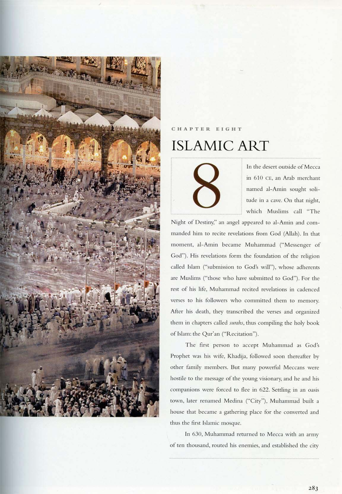 CHAPTER 8 ISLAMIC ART: Review Notes and Study Guide - Studocu