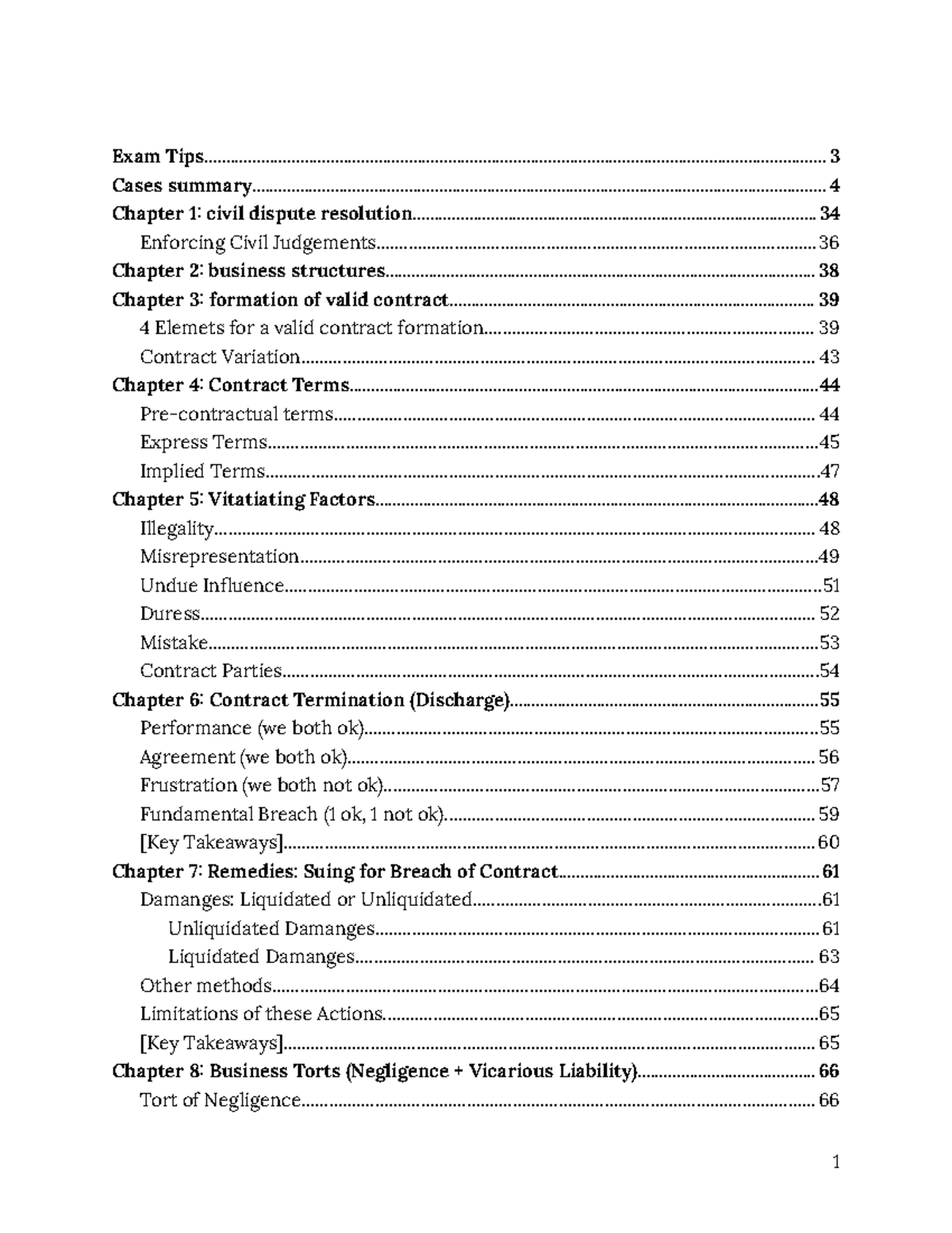 BSP1702 Final Exam Study Notes: Key Concepts & Case Summaries - Studocu
