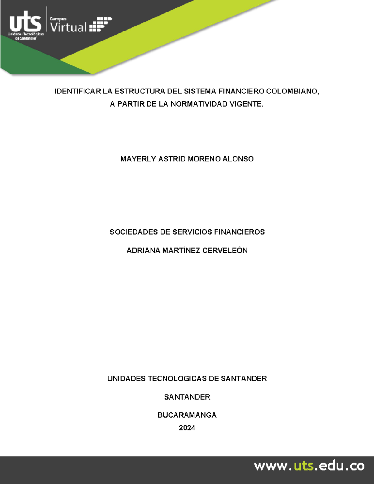 Actividad 1 - Estructura y Función del Sistema Financiero Colombiano ...