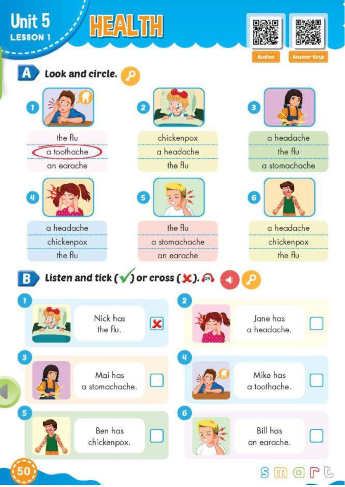 Unit 5 HEALTH LESSON Exercises and Answer Keys - Studocu