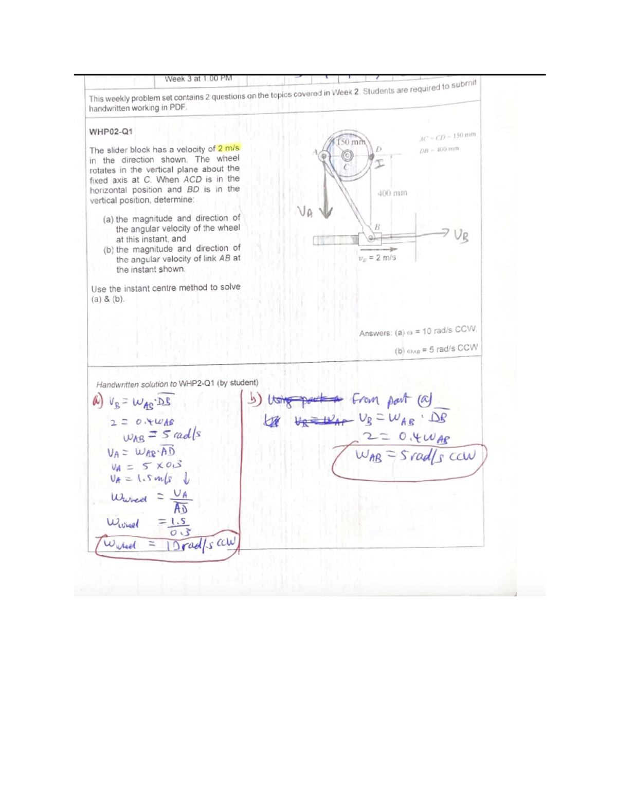 WHP02 - Homework Task: Week 2 Problem Set Solutions - Studocu