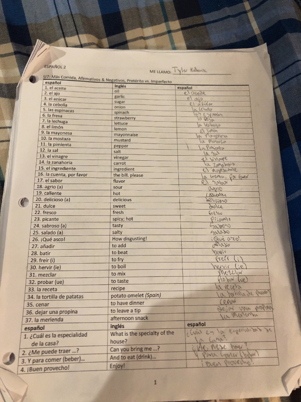 Exam 1 Study Guide for Comprehensive Review - Studocu