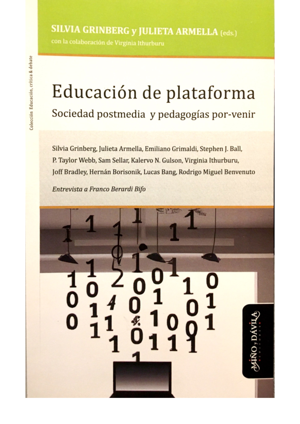 Educación de Plataforma: Sociedad Postmedia y Pedagogías (Grinberg, 2023) - Document Preview
