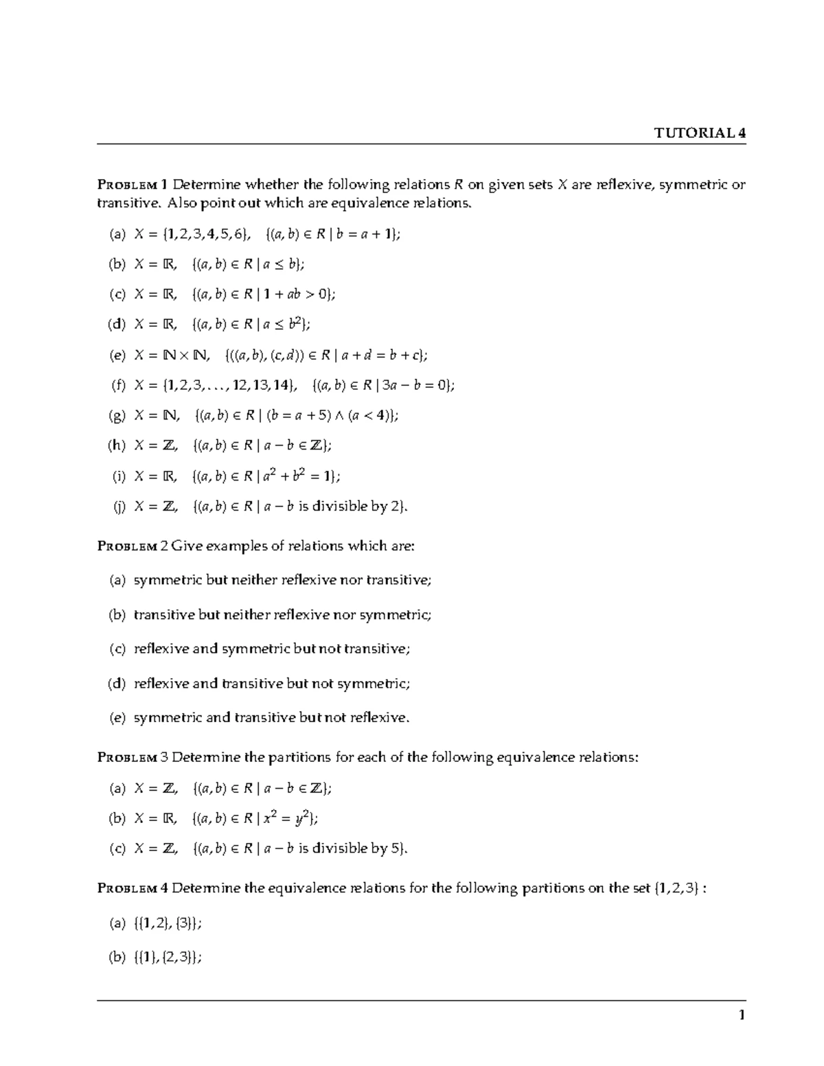 SMTB031 2018 Exam - Abstract Algebra Question Papers and Solutions ...