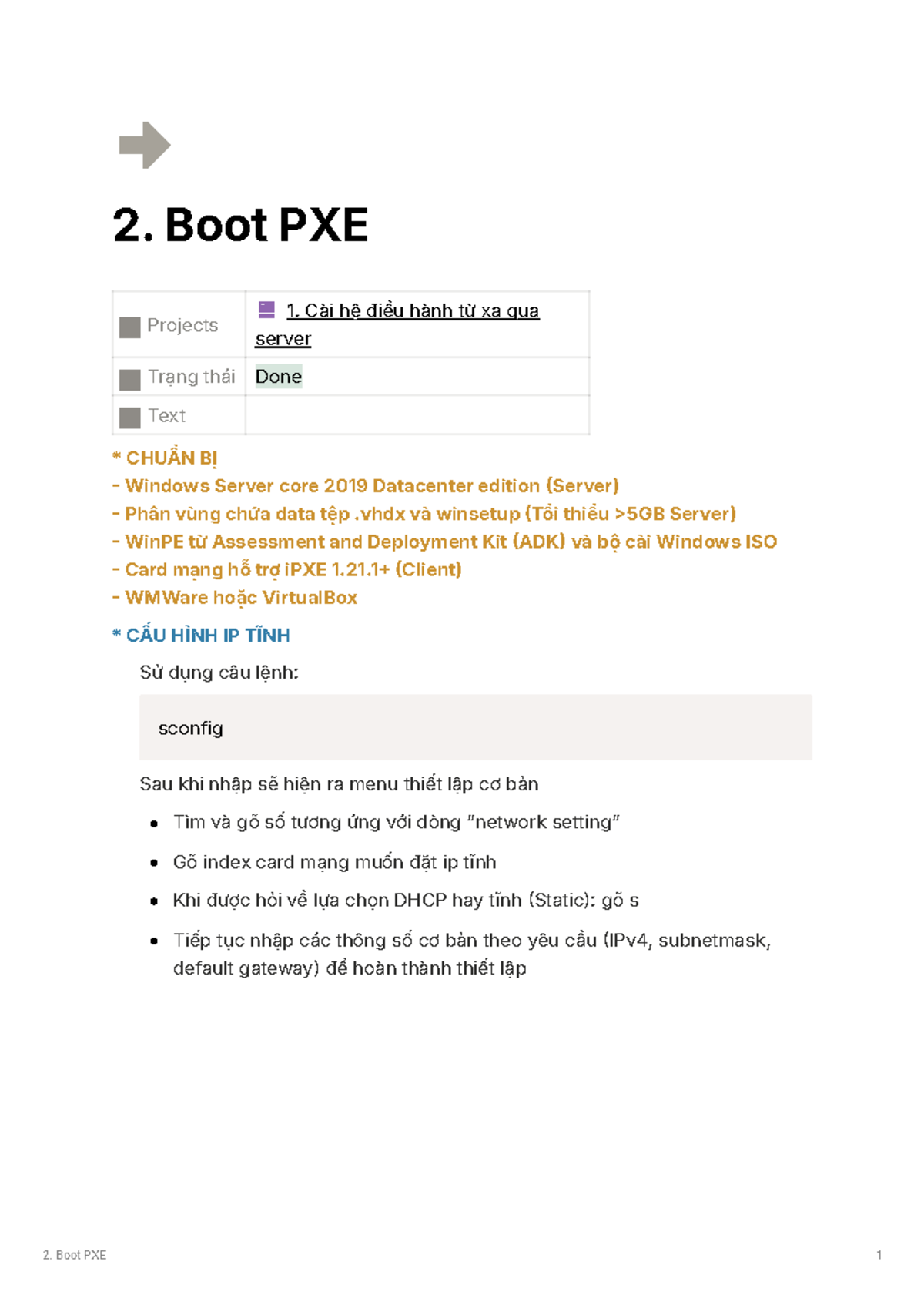 Windows PXE Boot Setup Guide - Server 2019 Configuration - Studocu