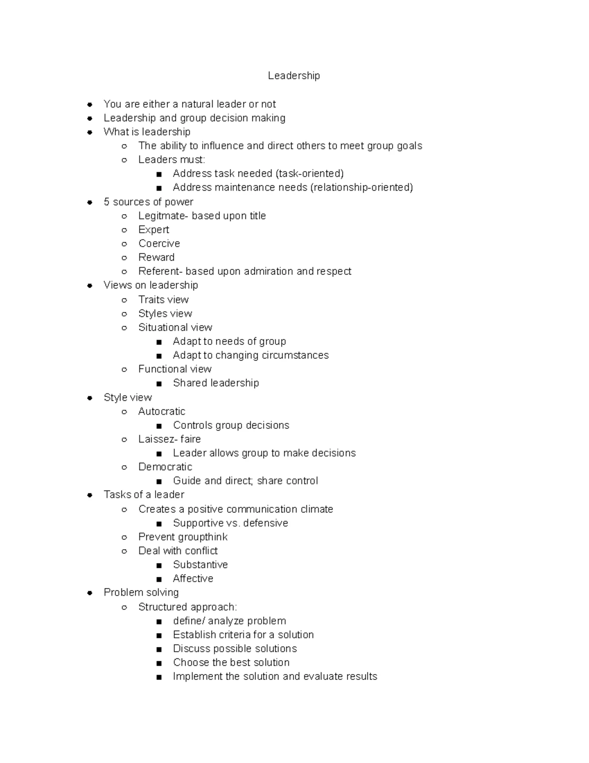 COMM- 201 Chapter 7 - Listening Hearing vs. listening Hearing: the ...