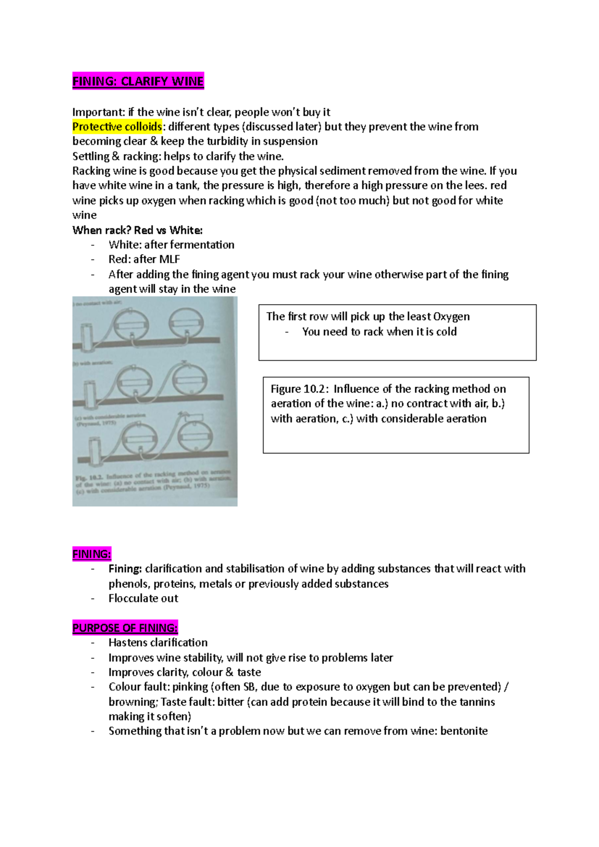 Wine Science Fining: Techniques and Agents for Clarity and Stability ...