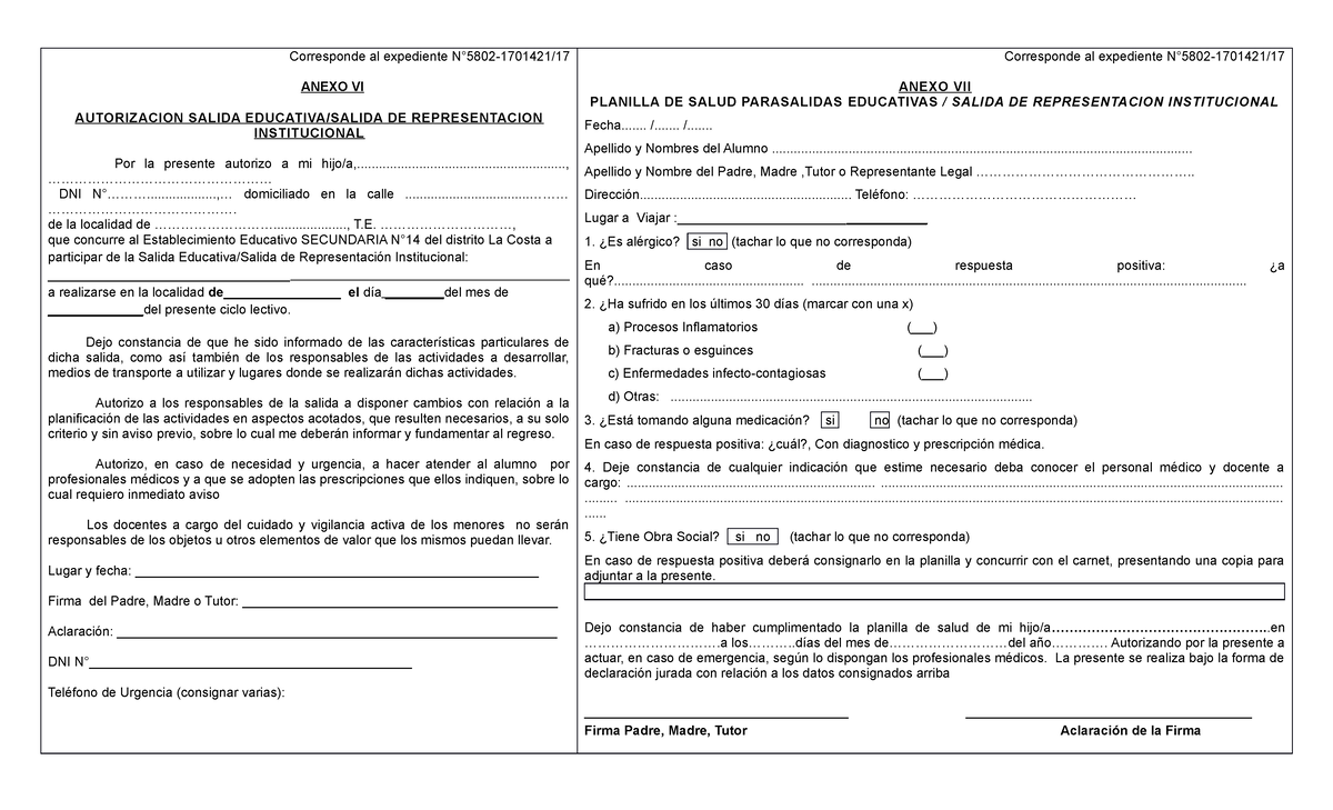 Anexo 6 y 7 word corresponde al expediente n 5802 1701421 anexo vi