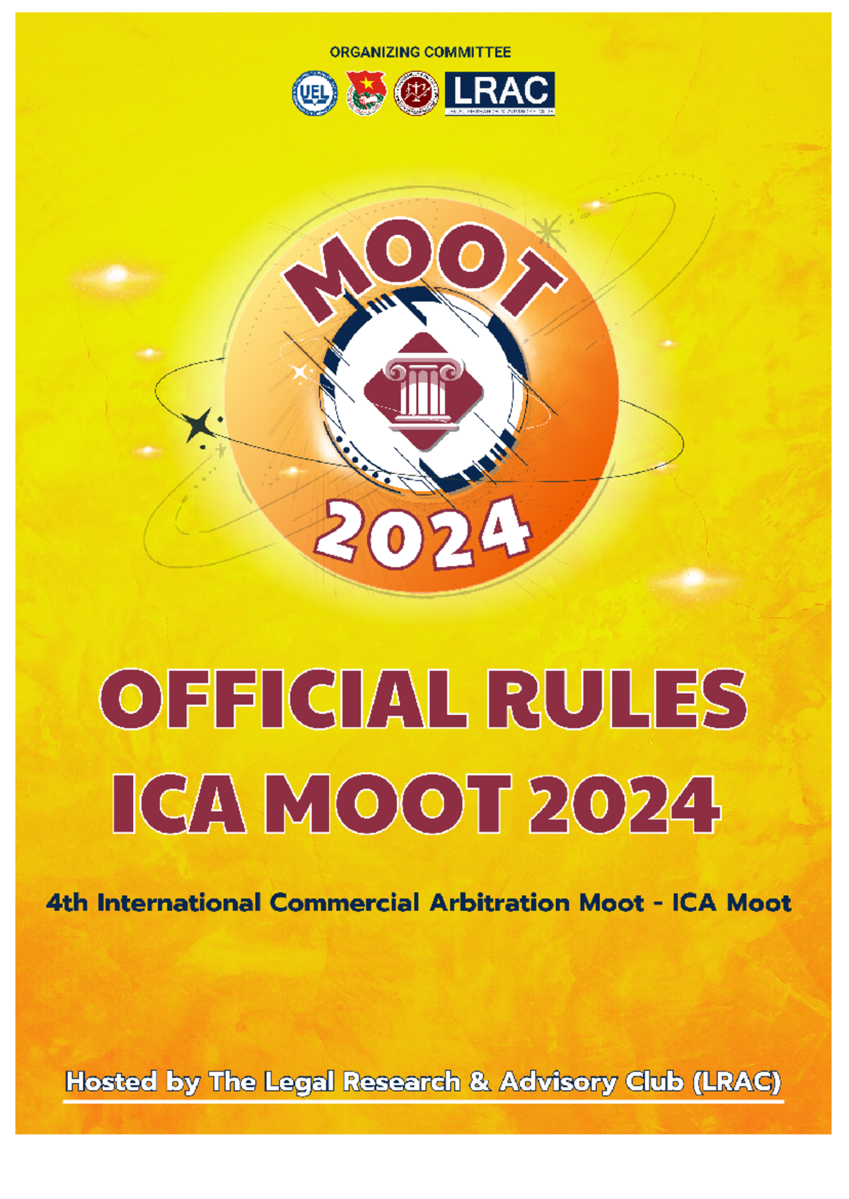 [ICA Moot 2024] Comprehensive Rules and Competition Guidelines - Studocu