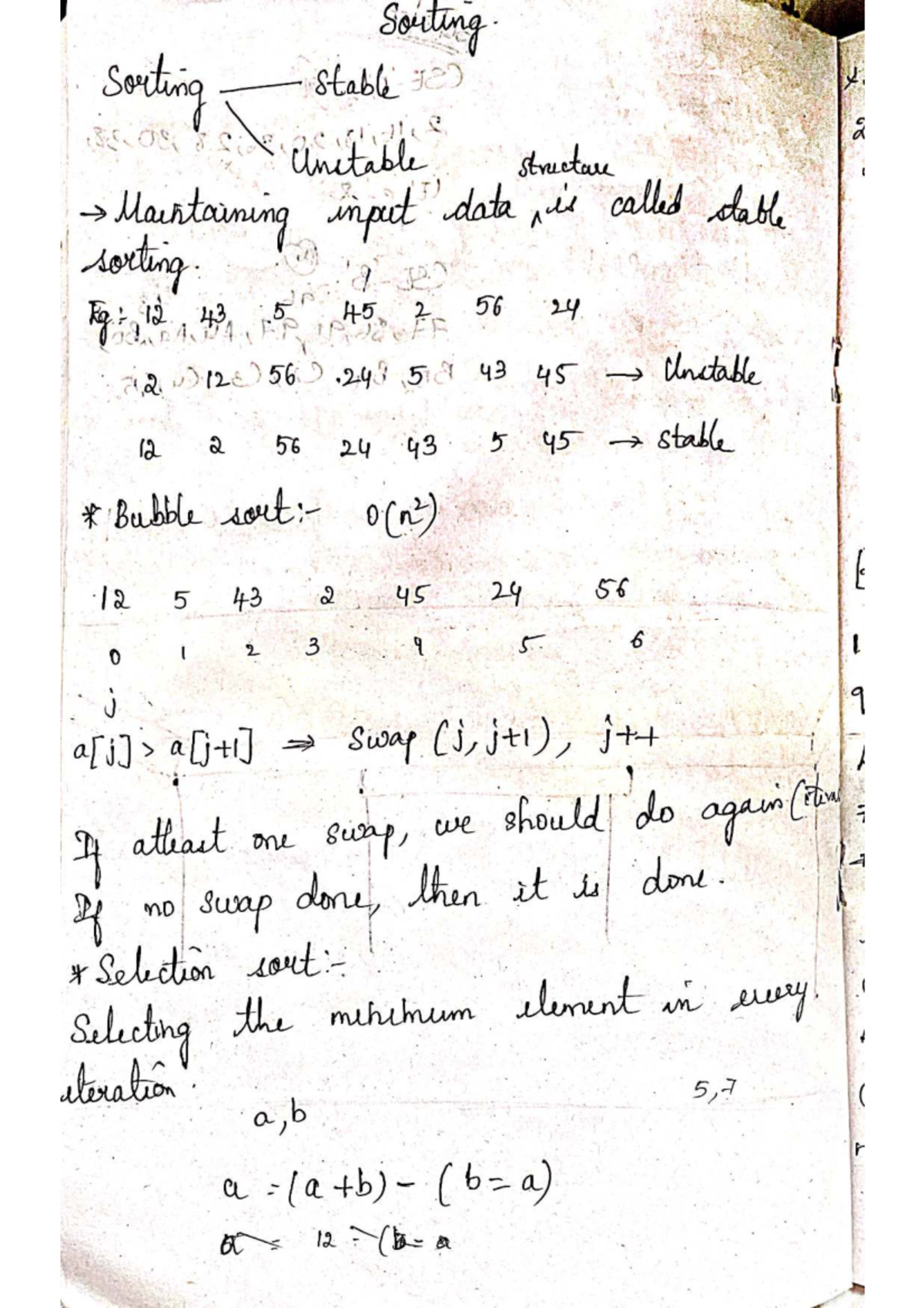 Data Structures - Interview Prep Notes (DS-INT) - Studocu