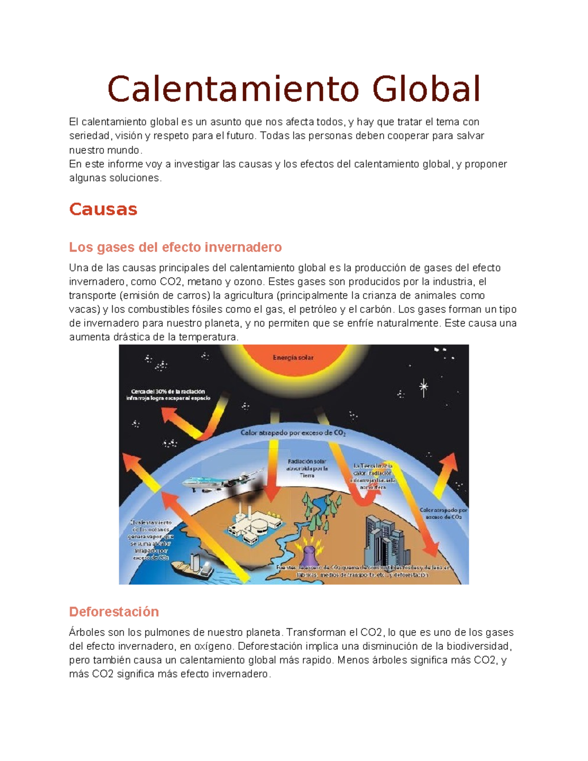 Calentamiento Global: Causas y Efectos - Resumen Kaplan & Sadock - Studocu