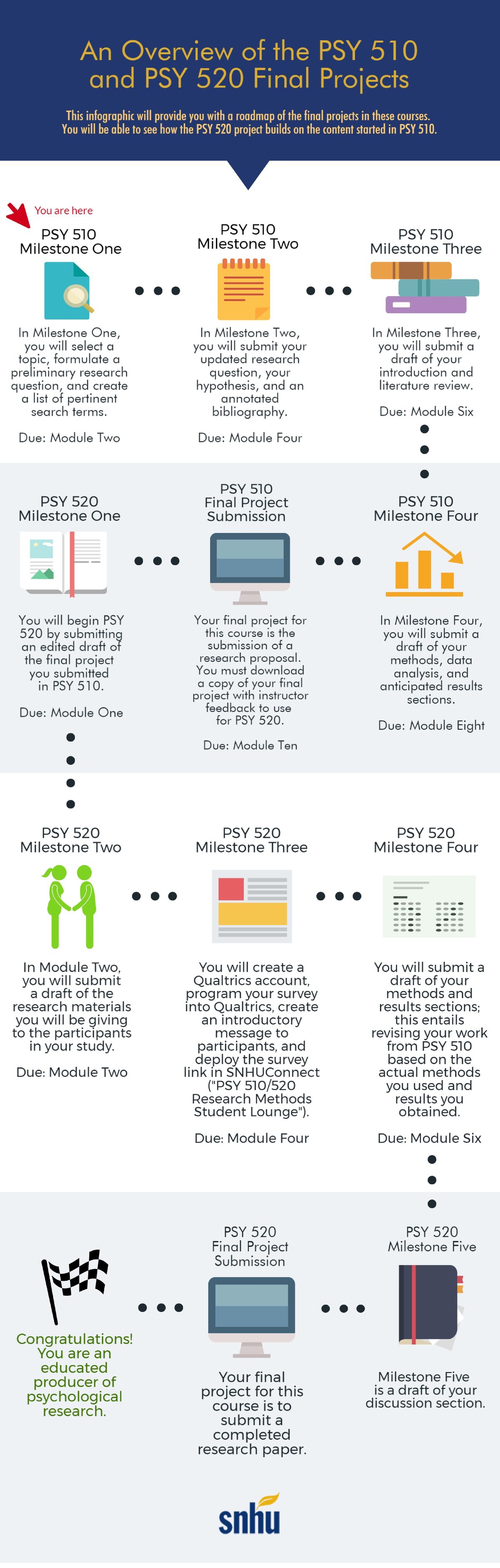 Psy 510 Psy 520 Final Project Guide Milestone One Overview Studocu