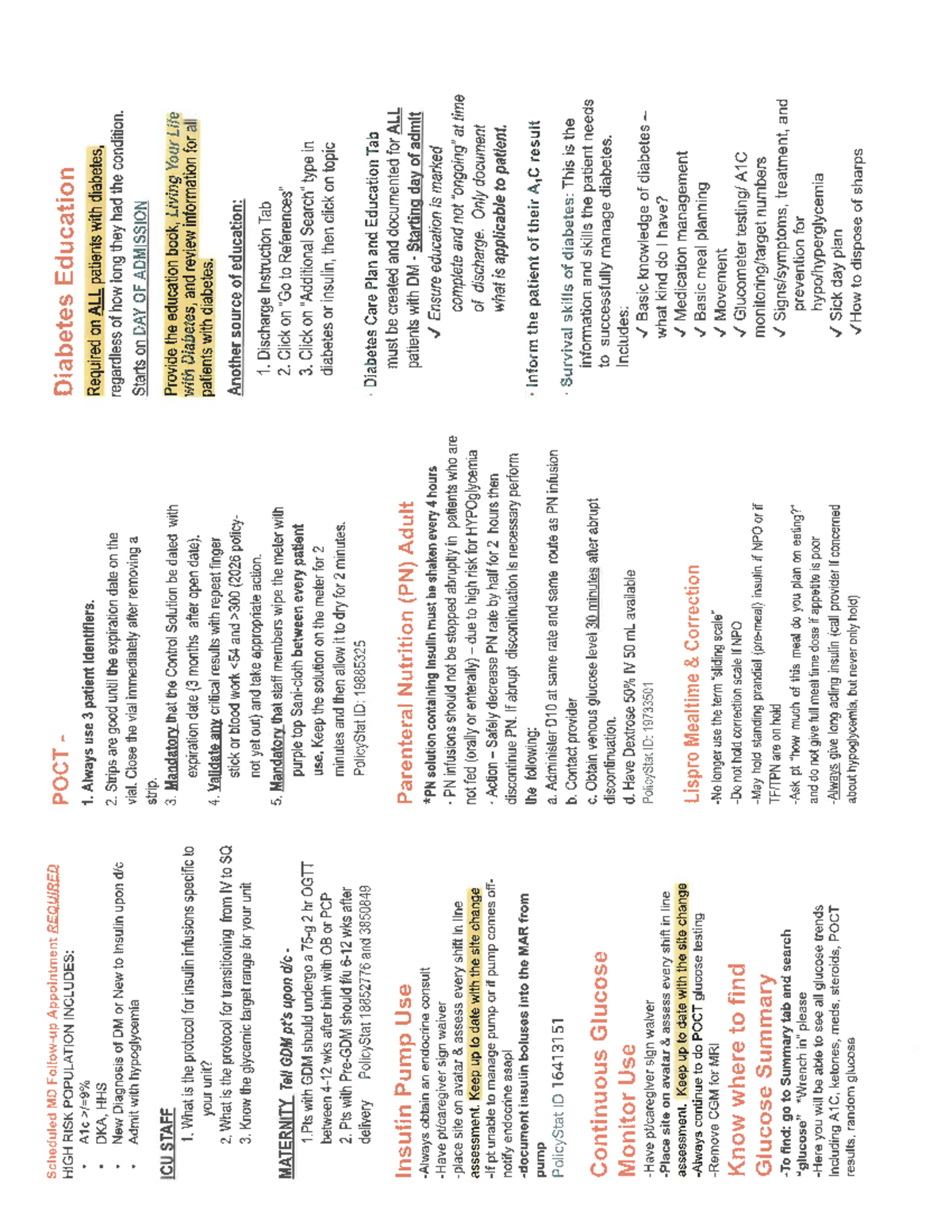 Diabetes Cheat Sheet 2026: Quick Reference Guide - Studocu