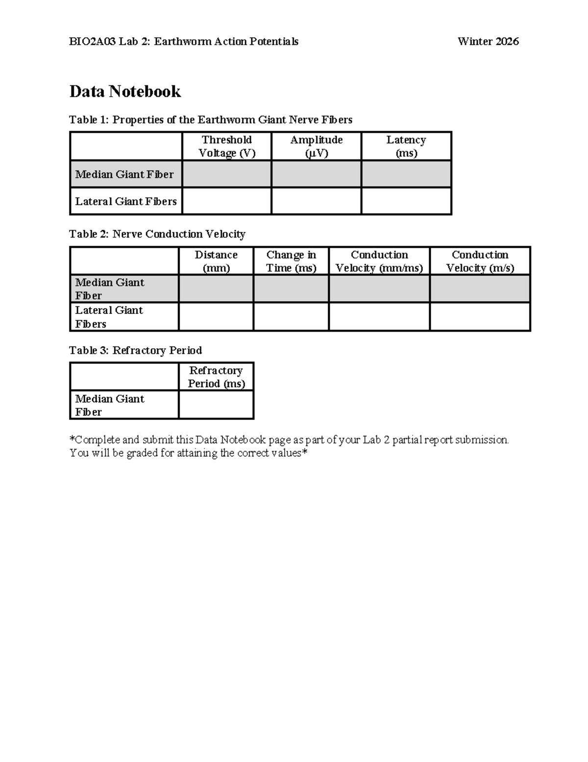 Lab2 Data Notebook BIO2A03 W26 - BIO2A03 Lab 2: Earthworm Action ...