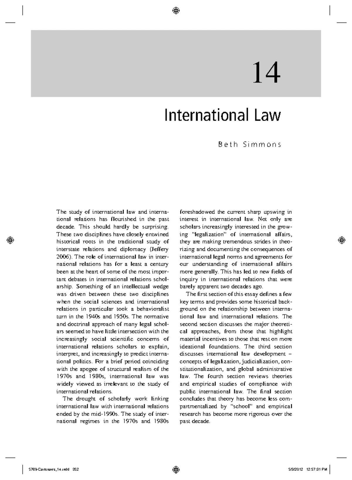 International LAW Exam Q&A: Key Concepts & Jurisdiction Analysis - Studocu