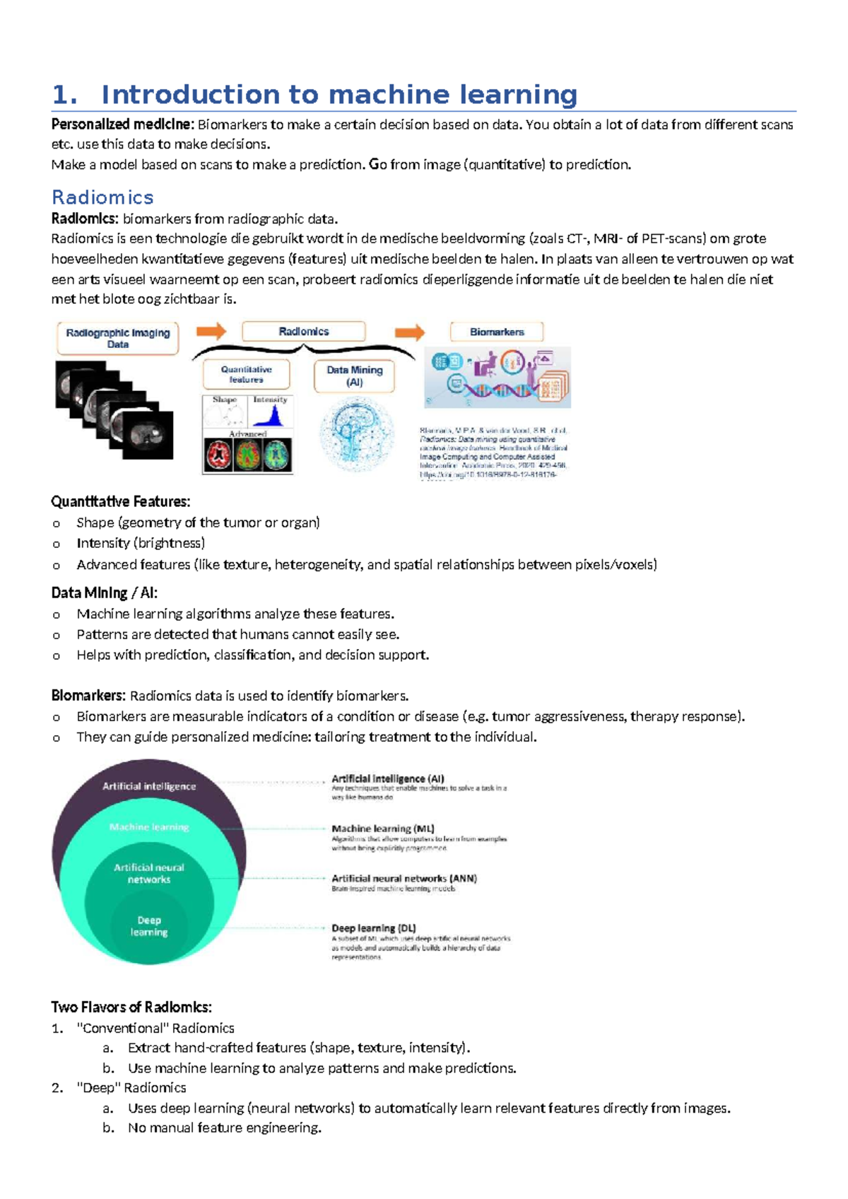 Guest Lectures - Deep Learning in Medical Imaging and Radiomics ...