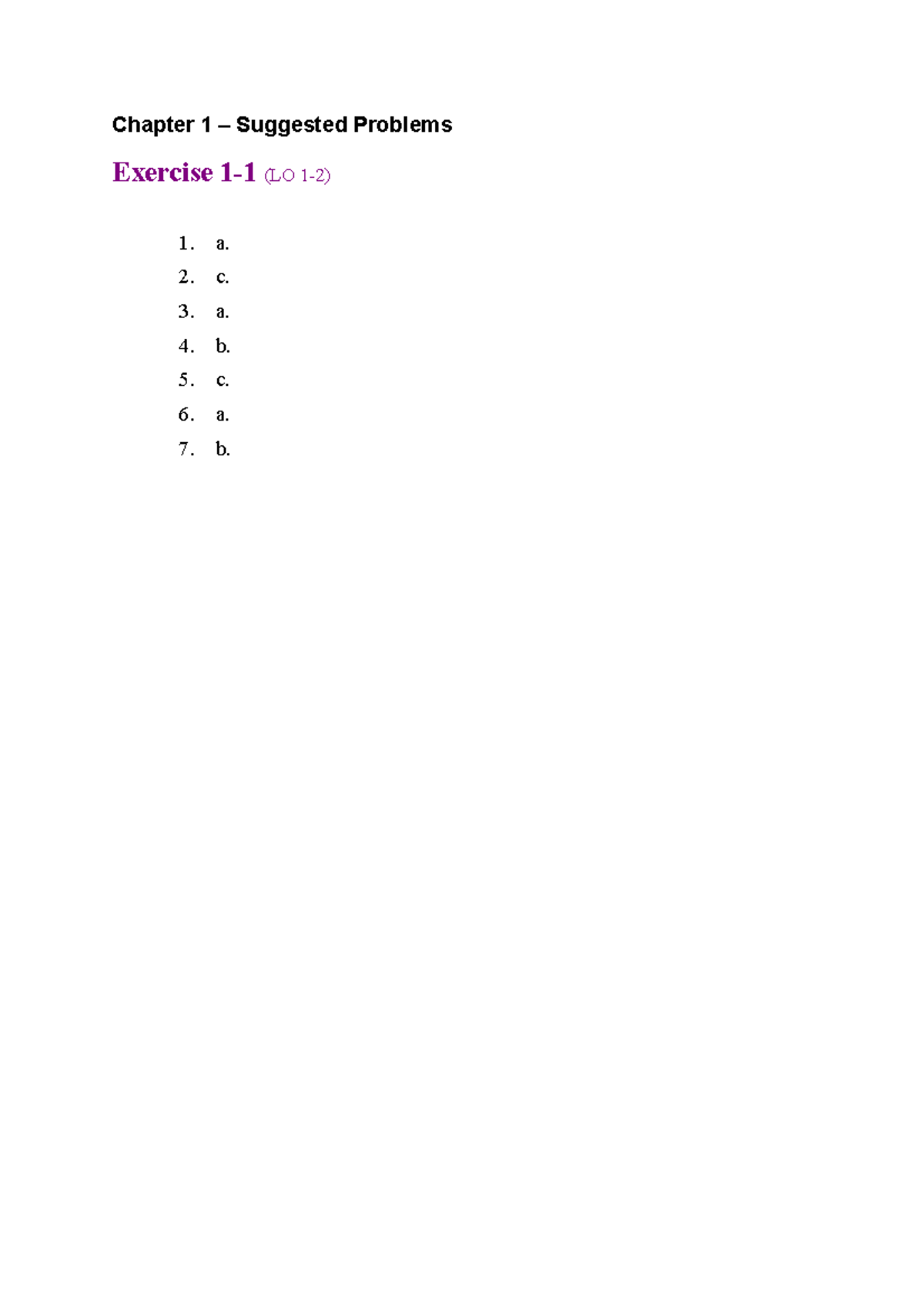 Ch1 Suggested Problems Solutions - Chapter 1 – Suggested Problems ...