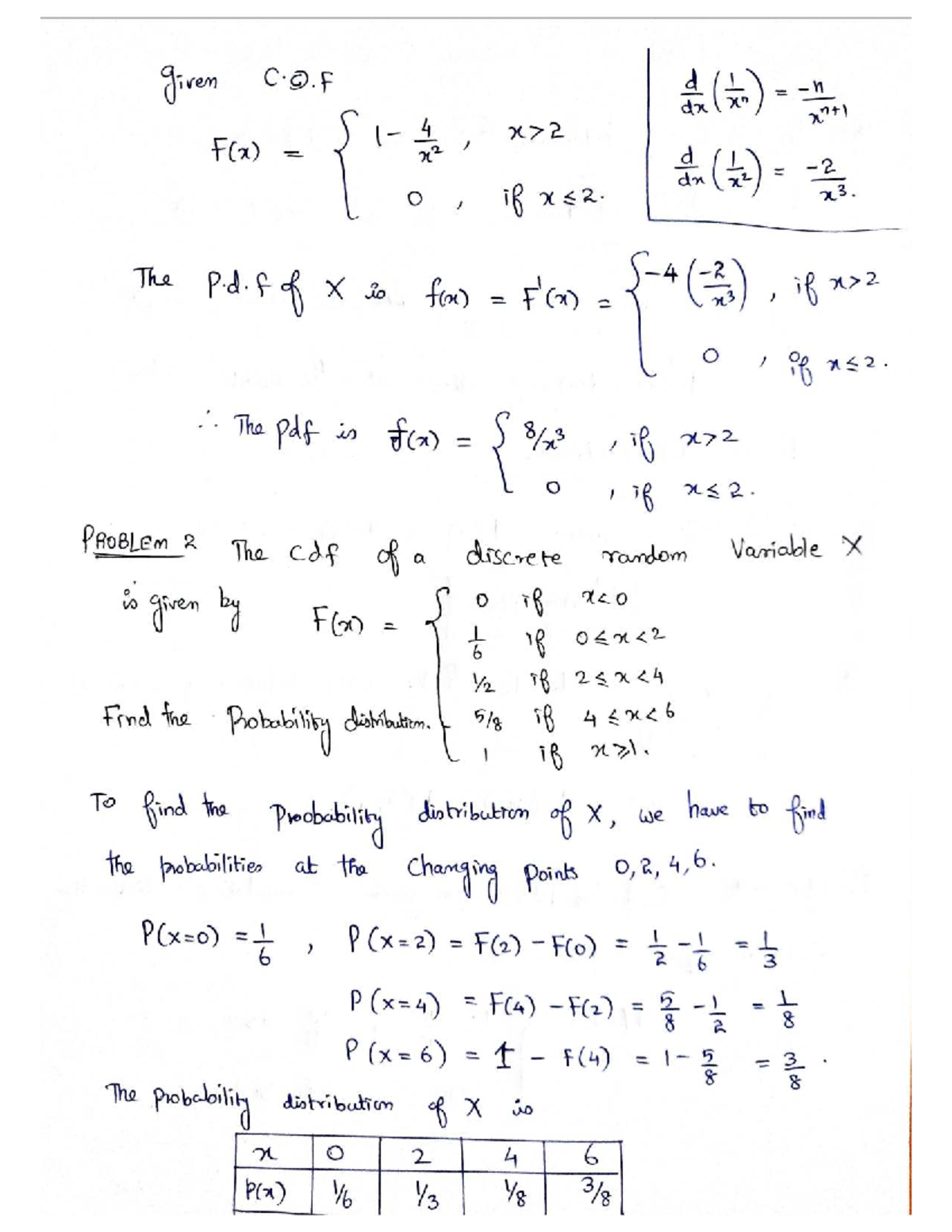 Unit - 1 Moments and Moment Generating Functions (MGF) Notes - Studocu
