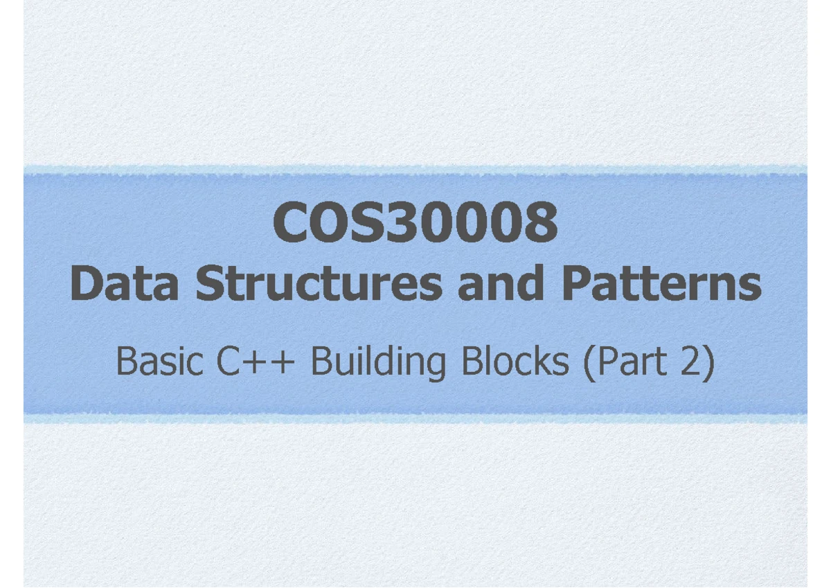 Topic 10 (Linked List) - Data Structures Notes and Problems - Studocu