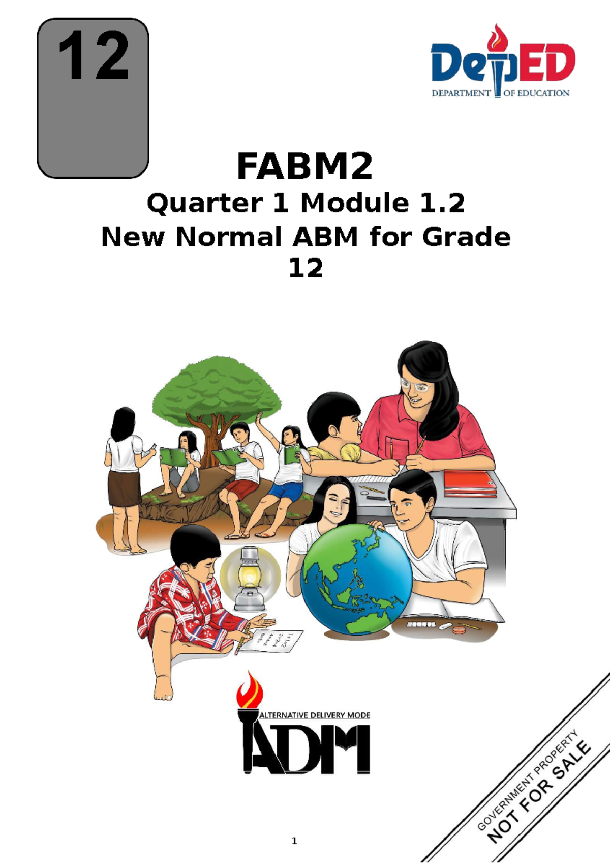 ABM-FABM2-12 Quarter 1 Module 1: Statement of Financial Position - Studocu