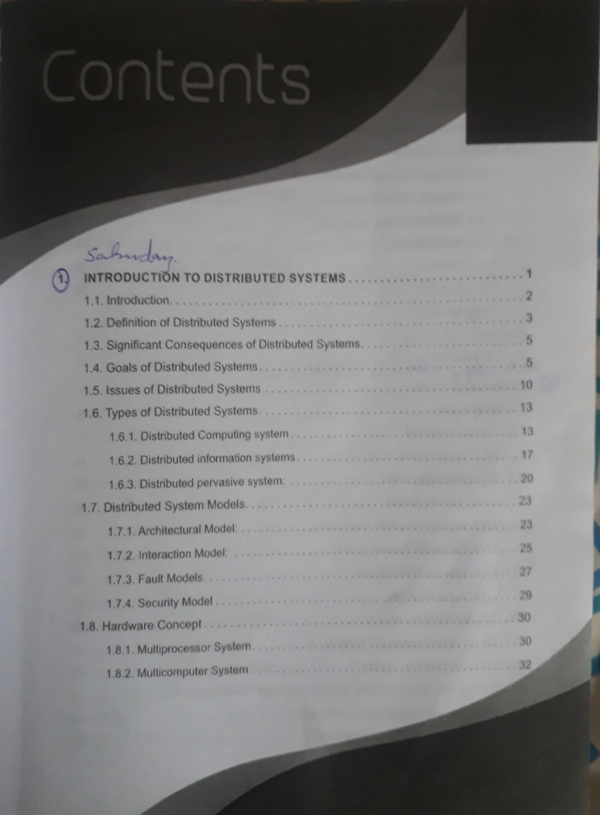 Distributed Computing Final Exam: Key Issues and Goals in Distributed ...