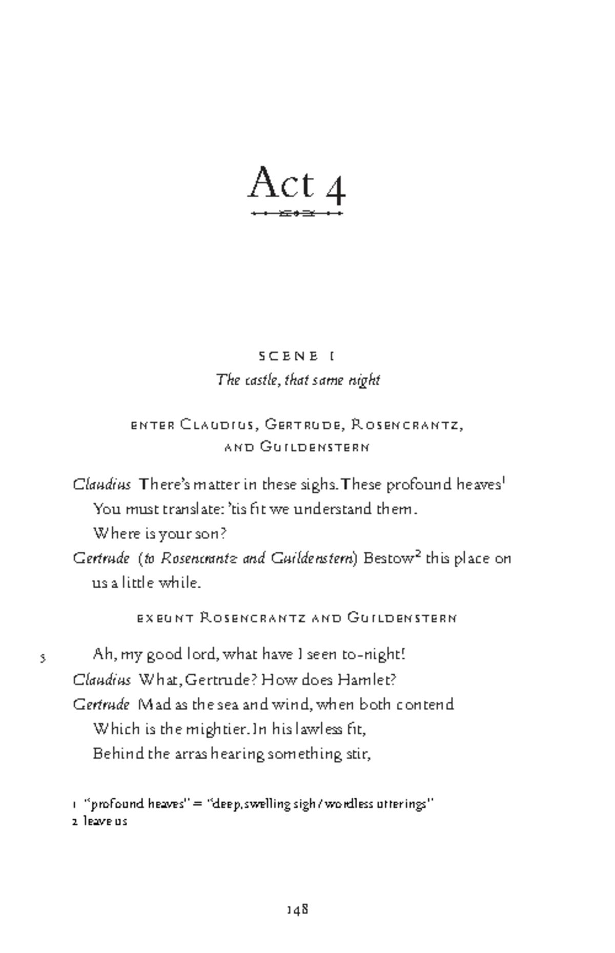 Hamlet - Act IV - Full Text with Annotations (ENG 101) - Studocu