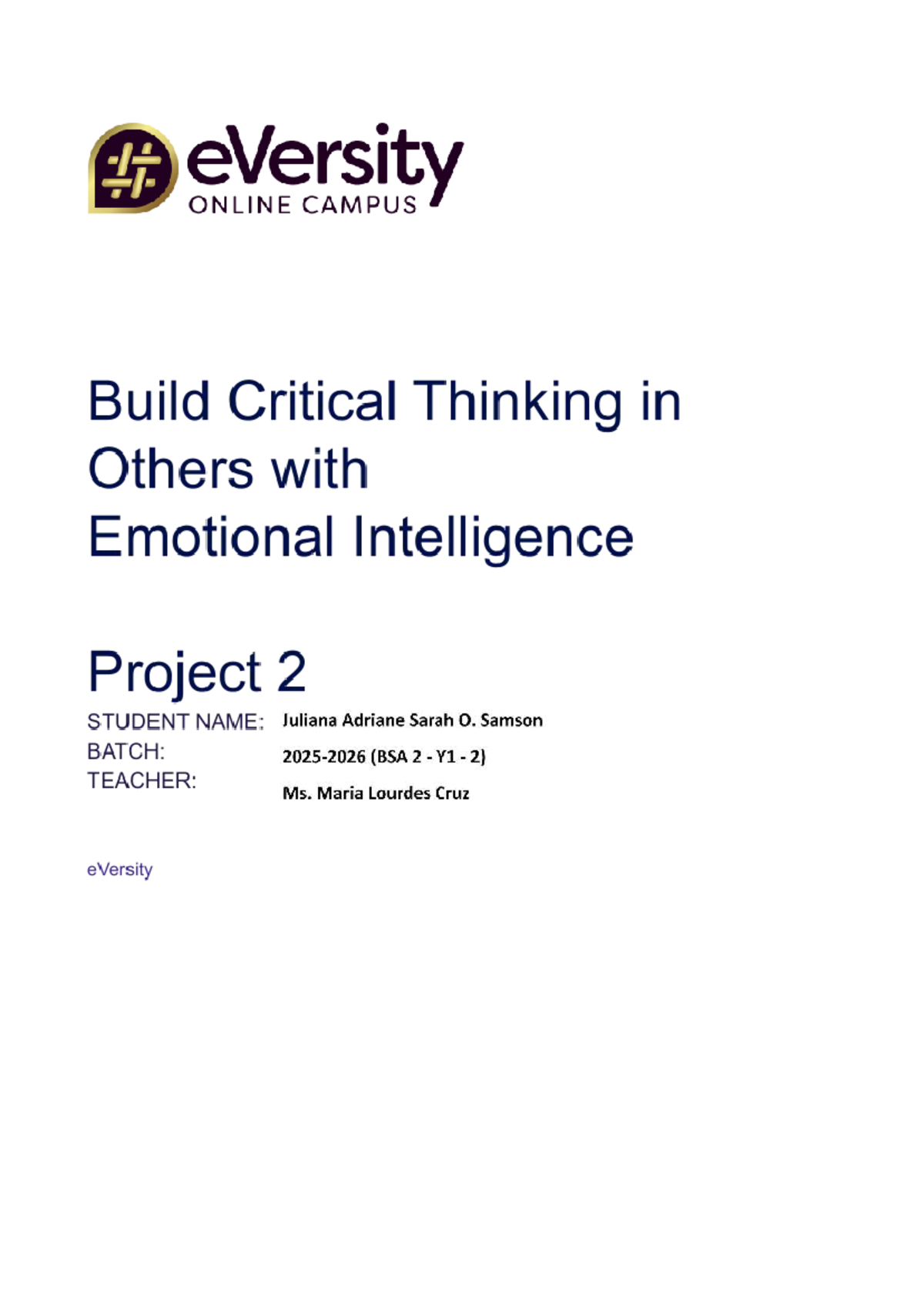 CRT511 EVT-001 Critical Thinking Skills Analysis Guide - Studocu