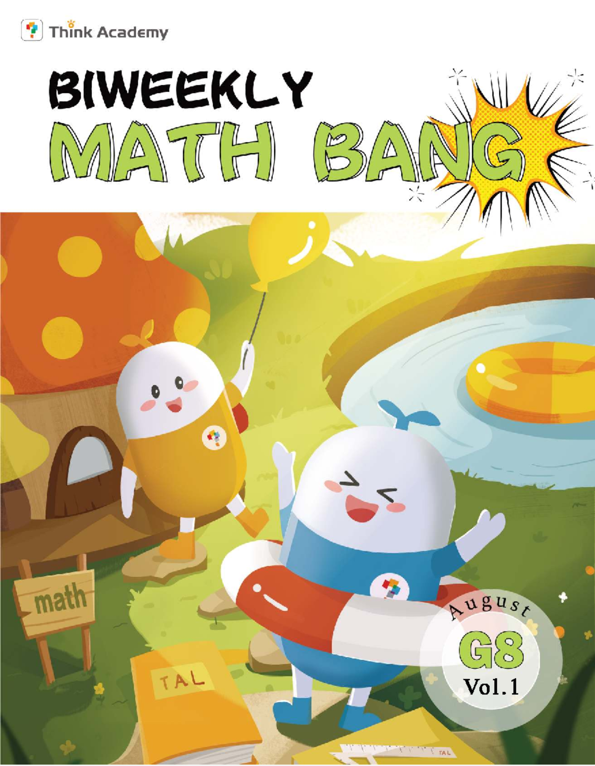 Math Bang Aug vol - Good Alg practice material - ? Think Academy ...