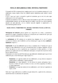 Resumen del Desarrollo del Sistema Nervioso: Temas 8 a 14 en Psicobiología