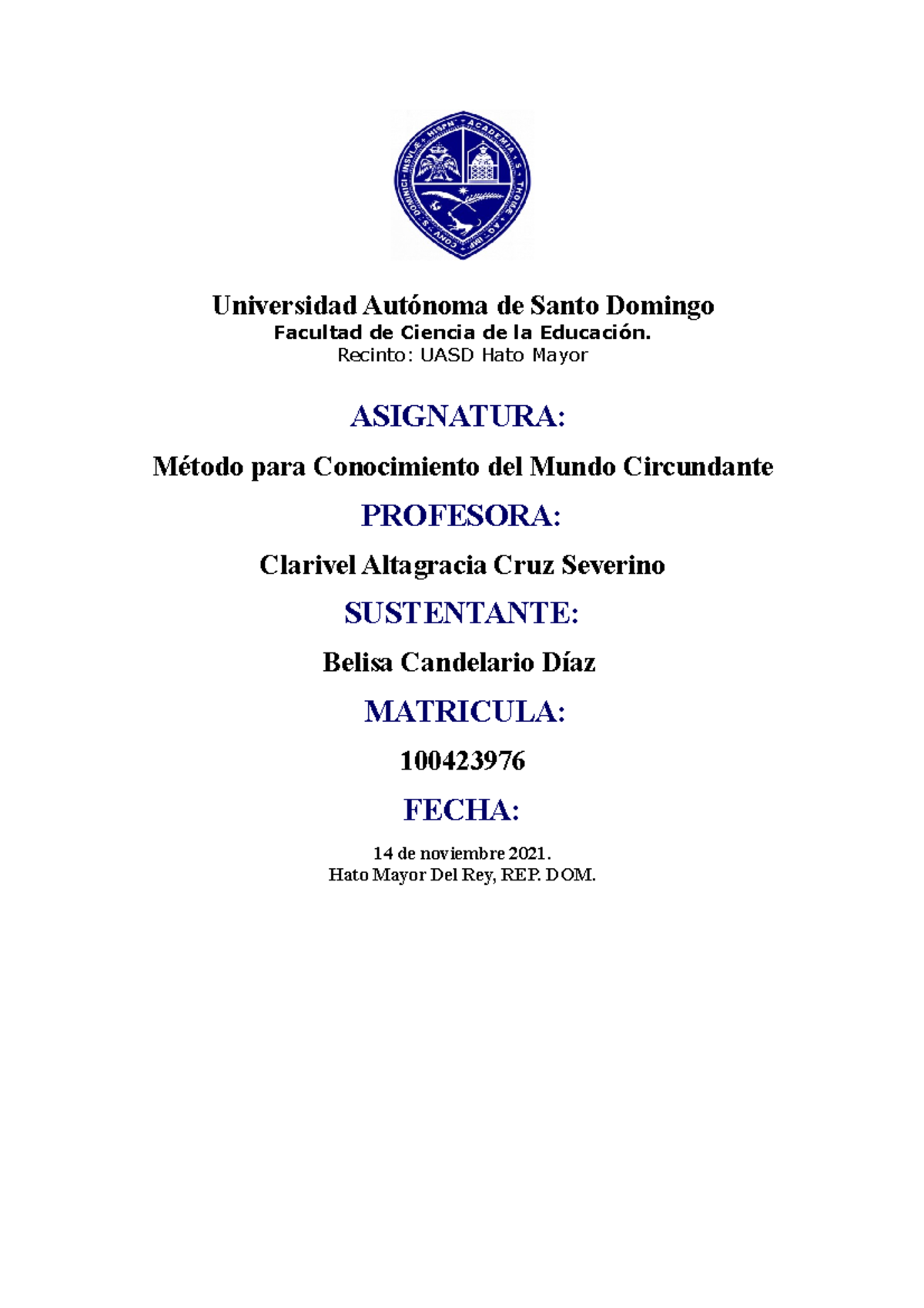Unidad 1 - La Realidad Objetiva y el Conocimiento Humano: Análisis y ...