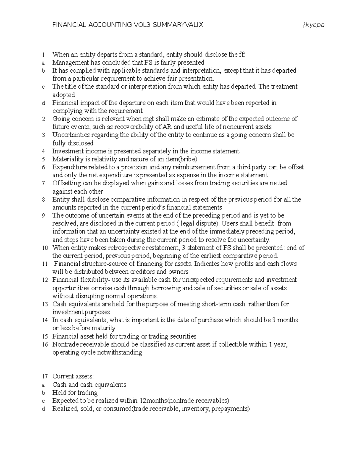 317426348 Financial Accounting 3 Theories Summary & Key Concepts - Studocu