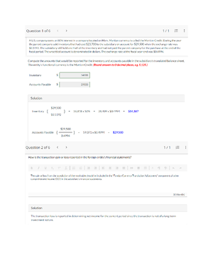 Module Two Practice Problems and Solutions - ACC- Module Two Practice ...