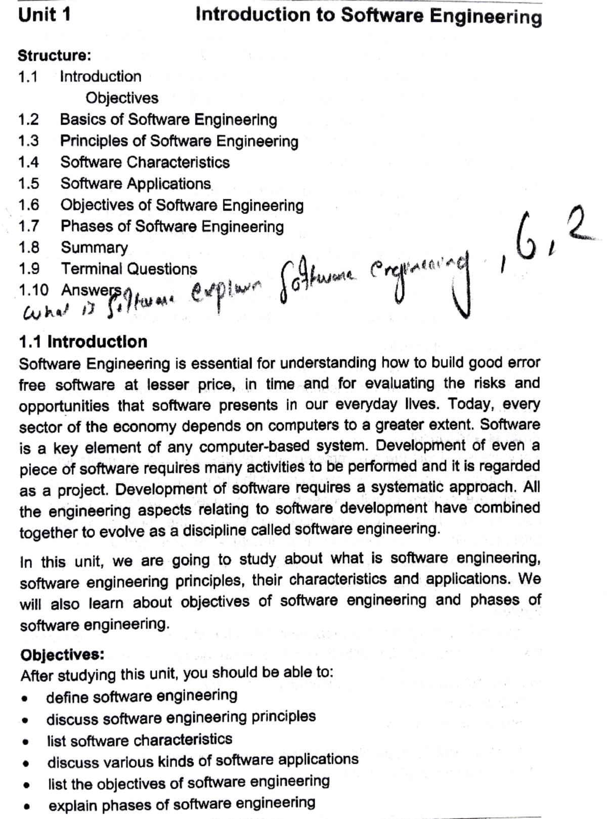 IT Software Engineering - Introcduction to Software Engineering - Unit ...