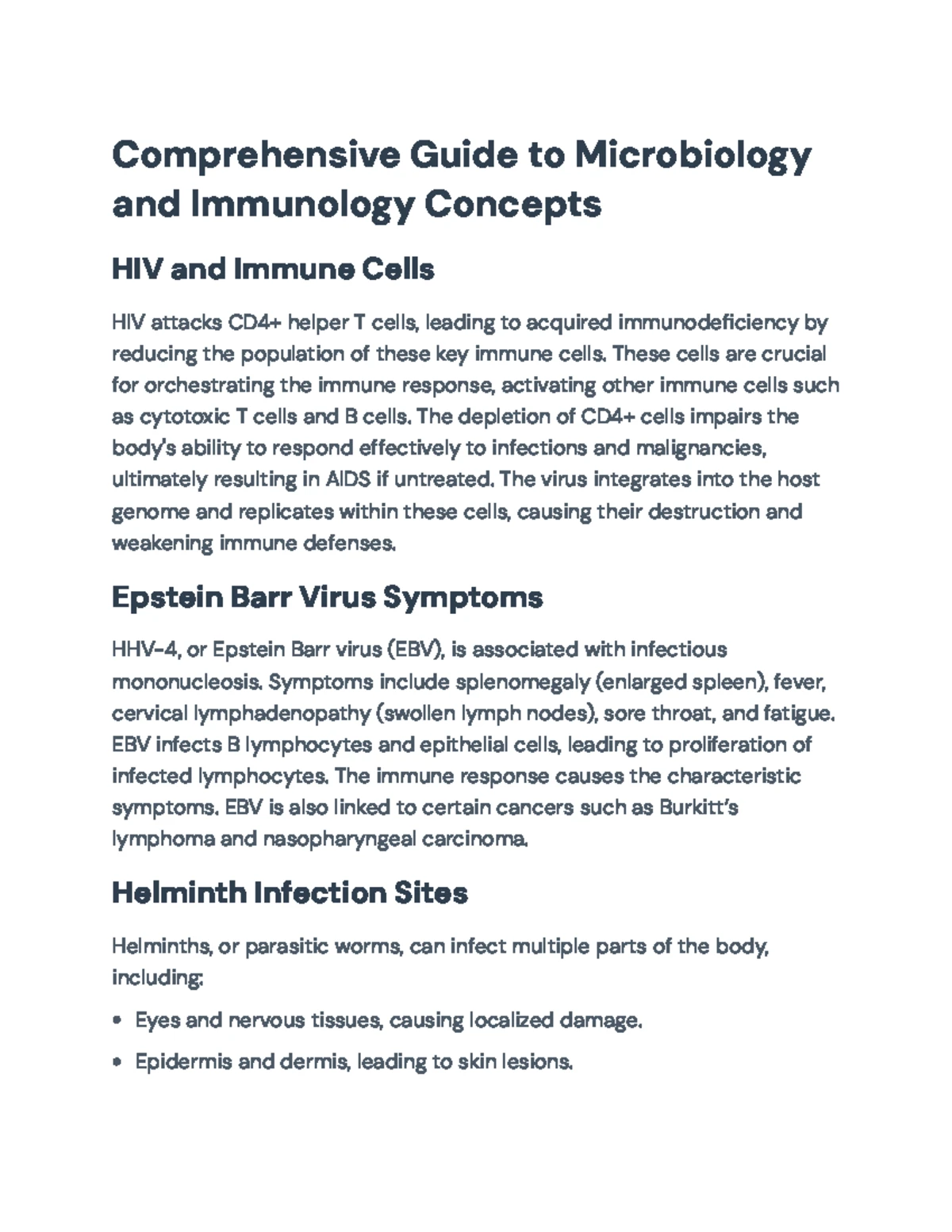 Quiz 2: Microbiology Study Guide & Answer Key for Exam Preparation ...