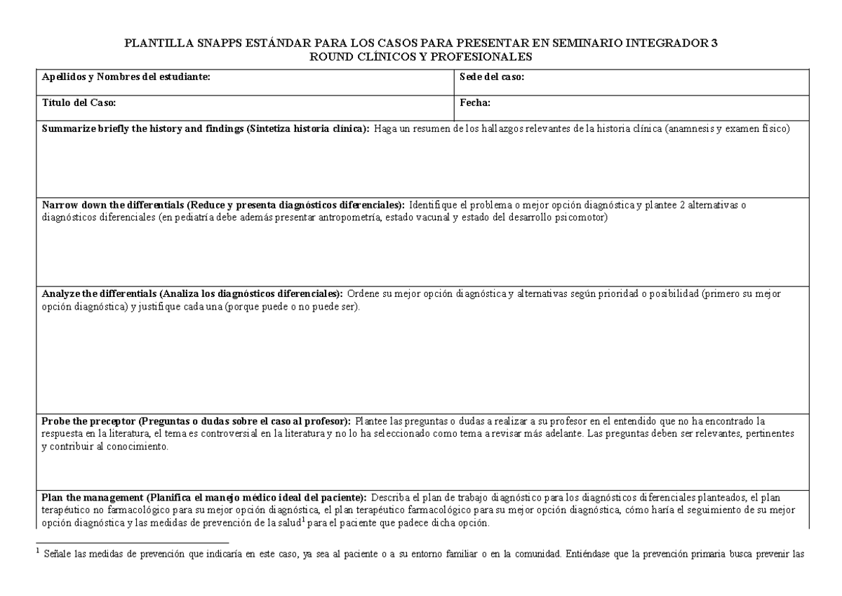 Plantilla SNAPPs Estándar para Seminario Integrador 3 - 202520 - Studocu