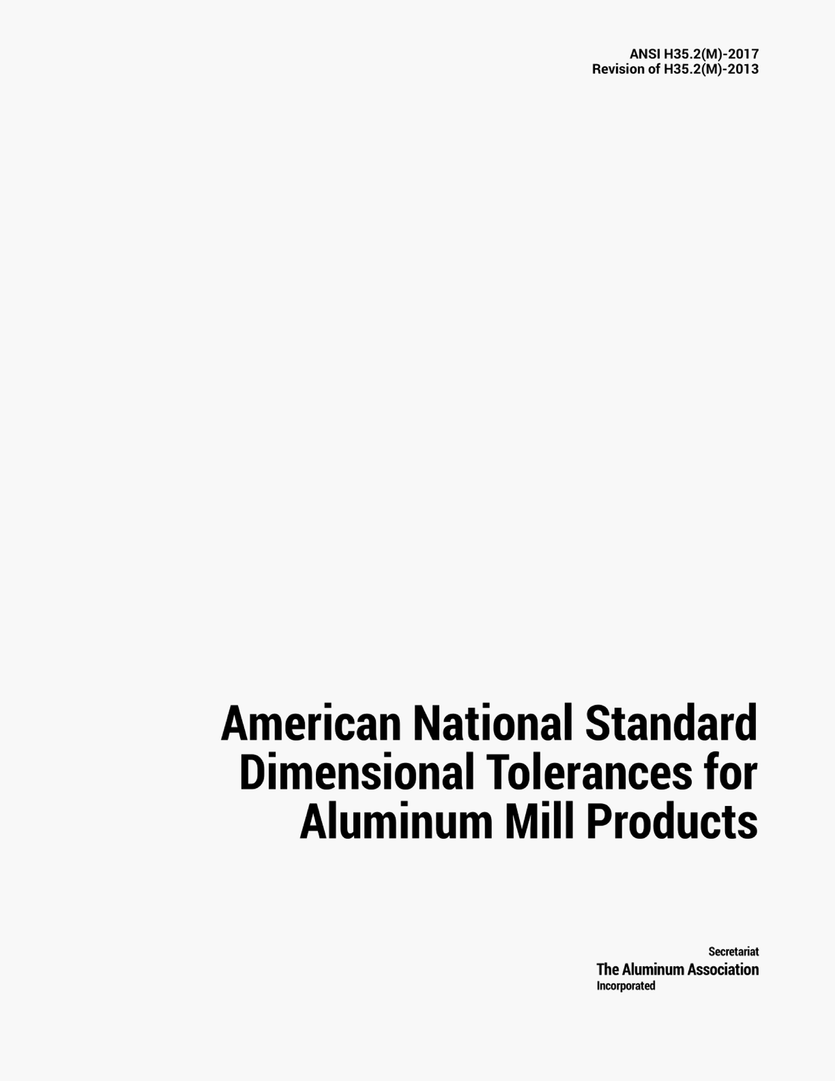 ANSI H35.2(M)-2017 - Comprehensive Overview and Analysis - Document Preview