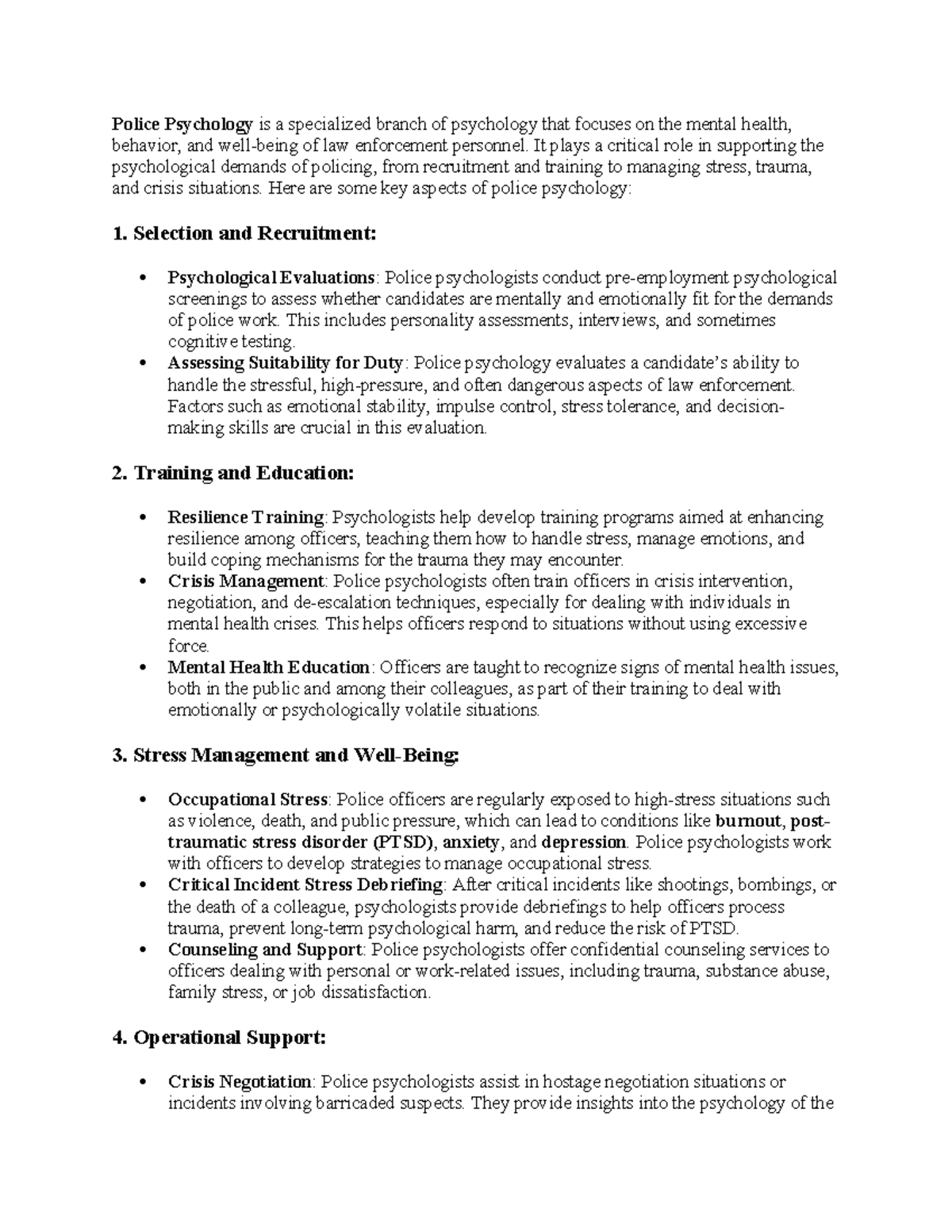 Forensic Psychology Module 2 - Comprehensive Study Notes - Studocu